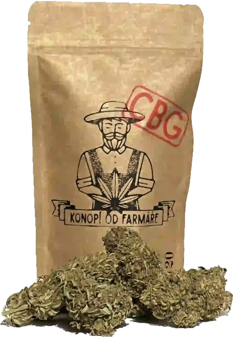 Květy CBG Konopí od Farmáře 10g