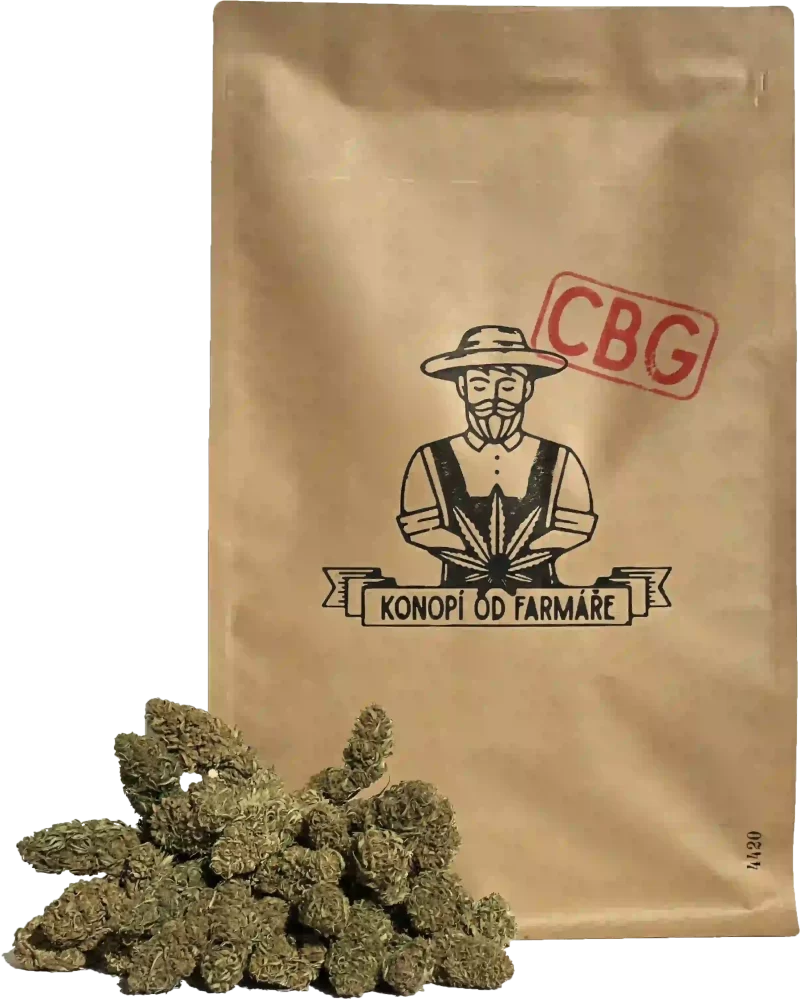 Květy CBG Konopí od Farmáře 500g