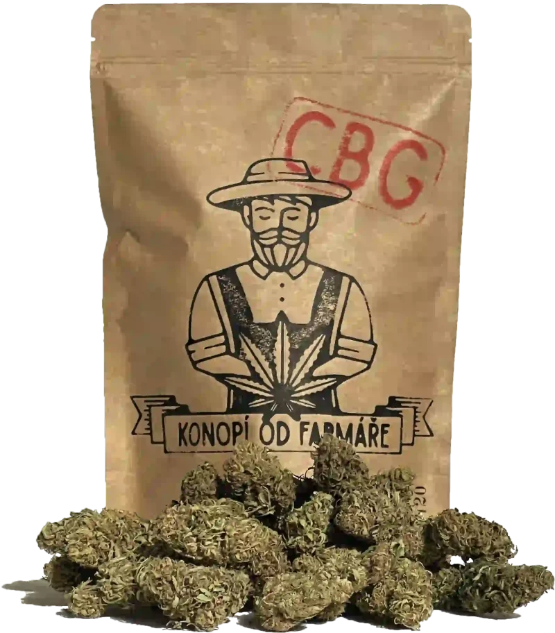 Květy CBG Konopí od Farmáře 50g